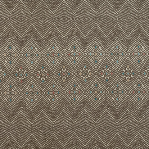 High Plains Brown Fabric - F913232 - Thibaut Fabric