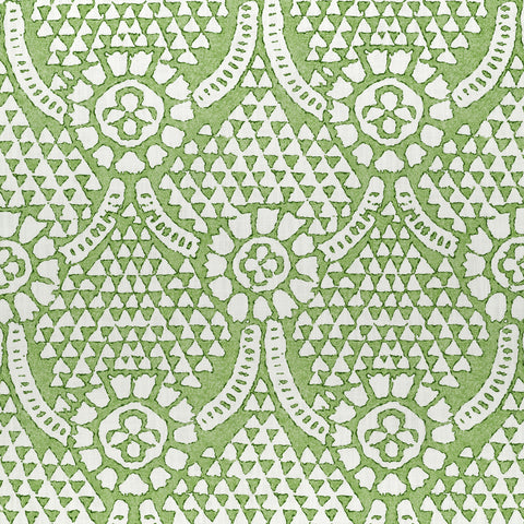 Chamomile Green Fabric - F914318 - Thibaut Fabric