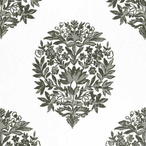 Ridgefield Grey Fabric - F914324 - Thibaut Fabric