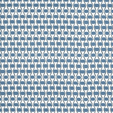 Denver Blue Fabric - F914326 - Thibaut Fabric