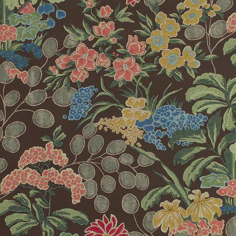 Meadow Brown Fabric - F942037 - Thibaut Fabric