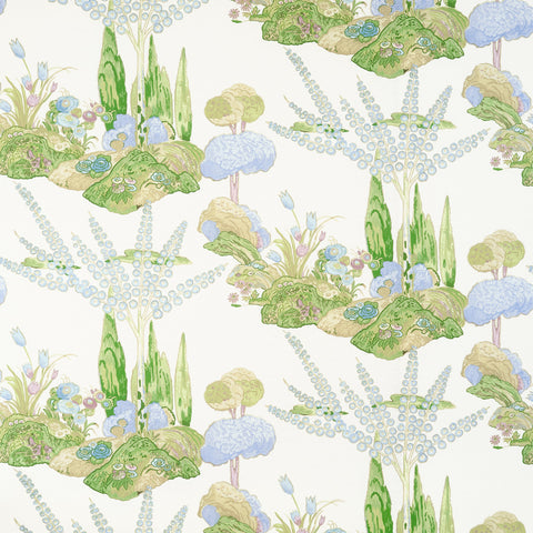 Orleans Lavender Fabric - F945027 - Thibaut Fabric