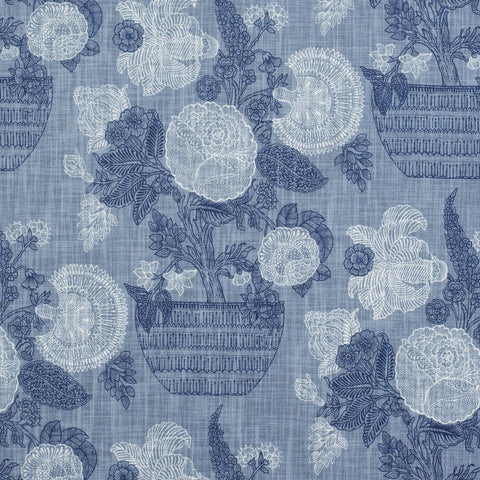 Tullamore Blue Fabric - F972592 - Thibaut Fabric