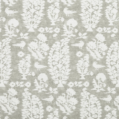 Allaire Grey Fabric - F972596 - Thibaut Fabric