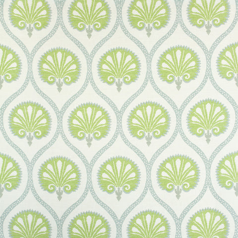 Kimberly Green Fabric - F985015 - Thibaut Fabric
