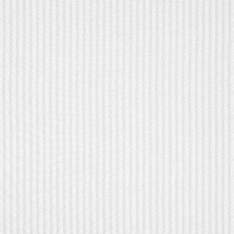 Darley Stripe Snow White Fabric - FWW7141 - Thibaut Fabric