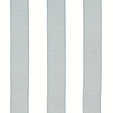 Intaglio Stripe Spa Blue Fabric - FWW81744 - Thibaut Fabric