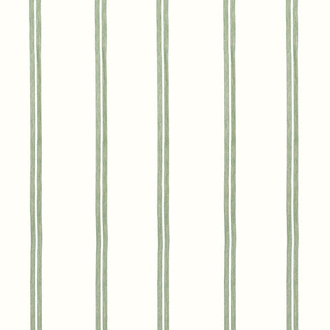 Tandern Stripe Aloe Fabric - FWW81748 - Thibaut Fabric
