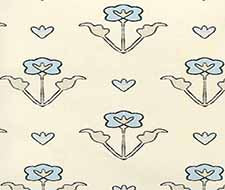 Home Couture - Clementine All Over - HC1995W-07OWP - Charcoal Gray Blue