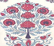 Home Couture - Kalamkari All Over - HP2015-07AWP - Red Burgundy Purple