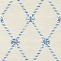 T13351 | Turnberry Trellis, Pavilion Thibaut Wallpaper
