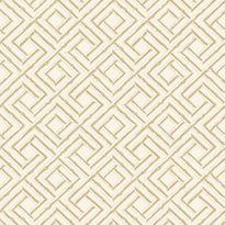T42047 | French Lattice, Beige - Thibaut Wallpaper