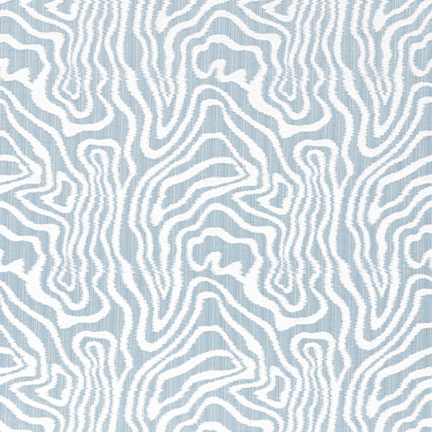 Alessandro Spa Blue Fabric - W713608 - Thibaut Fabric