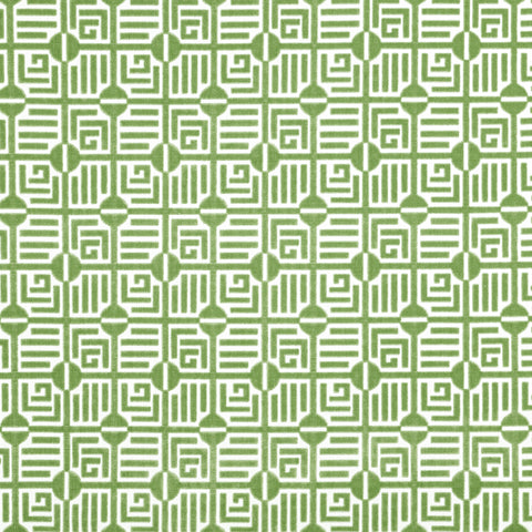 Labyrinth Velvet Emerald Fabric - W713645 - Thibaut Fabric