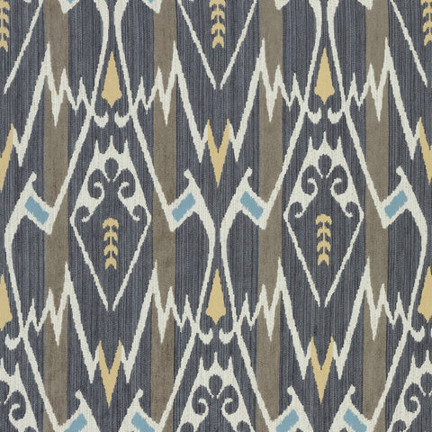 Nomad Charcoal Fabric - W73366 - Thibaut Fabric