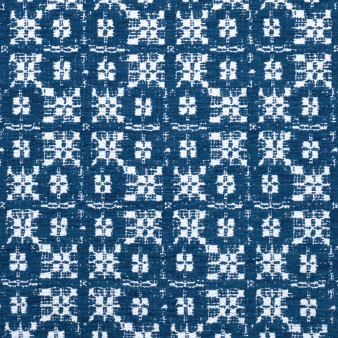 Brimfield Marine Blue Fabric - W73496 - Thibaut Fabric