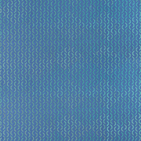 Coronado Embroidery Blue Fabric - W745049 - Thibaut Fabric