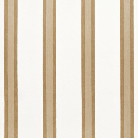 Abito Stripe Camel Fabric - W77146 - Thibaut Fabric