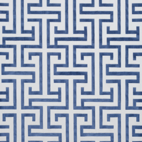 Ming Trail Navy Fabric - W775471 - Thibaut Fabric