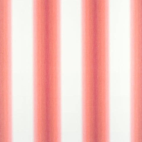 Stockton Stripe Coral Fabric - W775503 - Thibaut Fabric