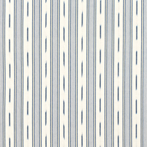 Odeshia Stripe Navy Fabric - W781308 - Thibaut Fabric