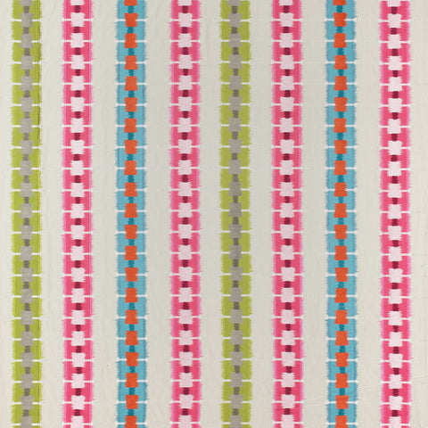 Sri Lanka Embroidery Pink Fabric - W788713 - Thibaut Fabric