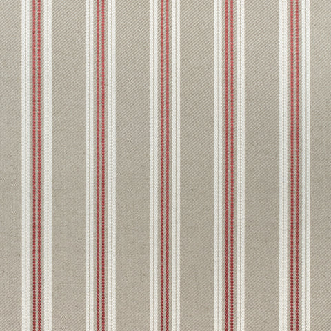 Colonnade Stripe Cardinal Fabric - W80736 - Thibaut Fabric