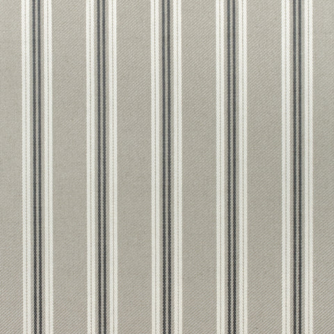 Colonnade Stripe Charcoal Fabric - W80738 - Thibaut Fabric