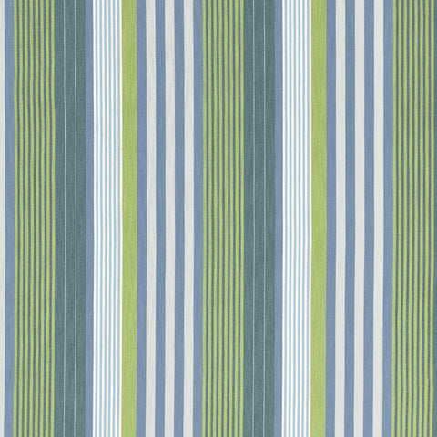 Esprit Stripe Bermuda and Kiwi Fabric - W81703 - Thibaut Fabric
