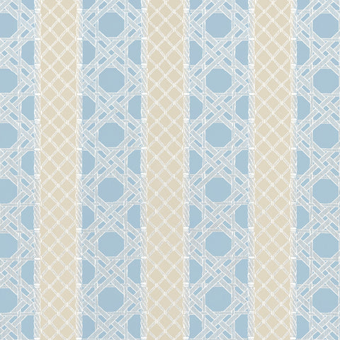 Trelliage Mineral and Sand Fabric - W81772 - Thibaut Fabric