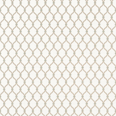 Chandler Flax Fabric - W81934 - Thibaut Fabric