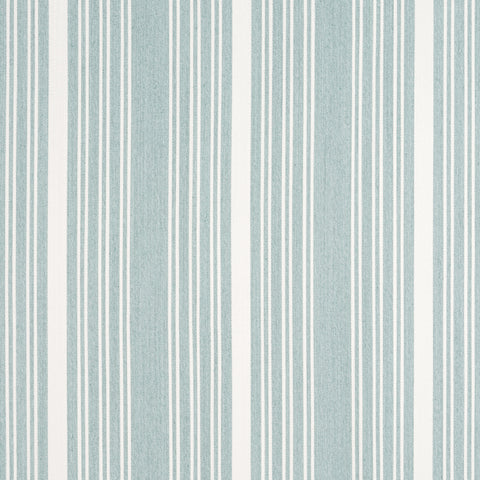 Kaia Stripe Seafoam Fabric - W8541 - Thibaut Fabric