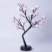 Rose Flower Tree Table Lamp – USB Fairy Night Light Decoration. glodeco