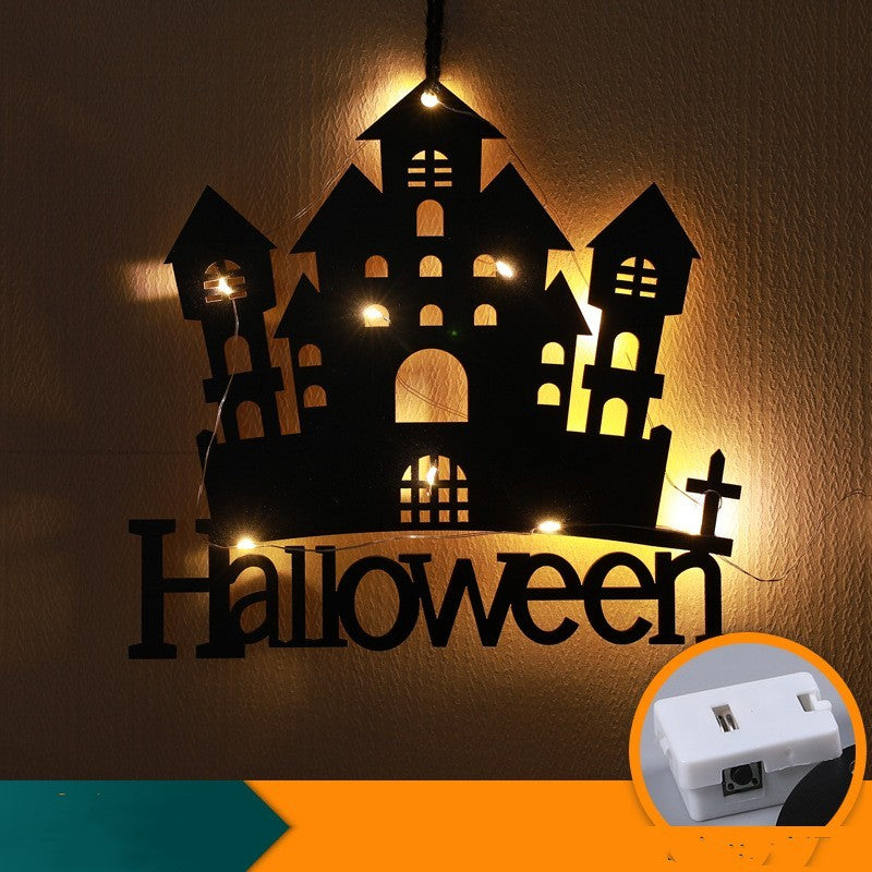 Halloween LED Spider Lights – Haunted House Decorative Lamp. glodeco
