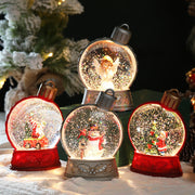 Christmas LED Flame Light Decorations – Home Holiday Scene Decor. glodeco