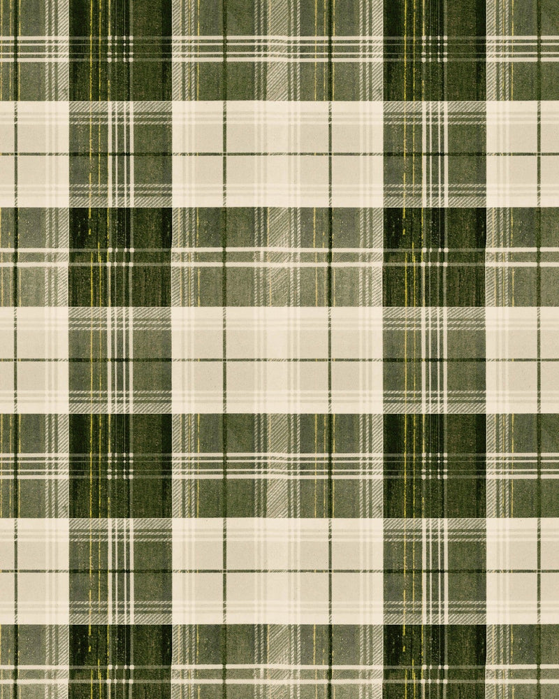 Mind The Gap - COUNTRYSIDE PLAID Beechnut Wallpaper - WP30010