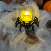 Halloween Pumpkin Spider Candle Light Props β Scary Party Decor glodeco