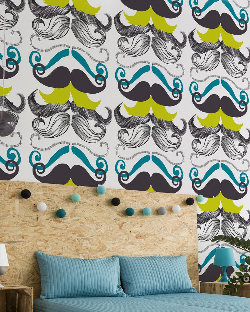 Mind The Gap - DIFFERENT MOUSTACHES Premium Wallpaper - WP20089