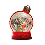 Christmas LED Flame Light Decorations – Home Holiday Scene Decor. glodeco