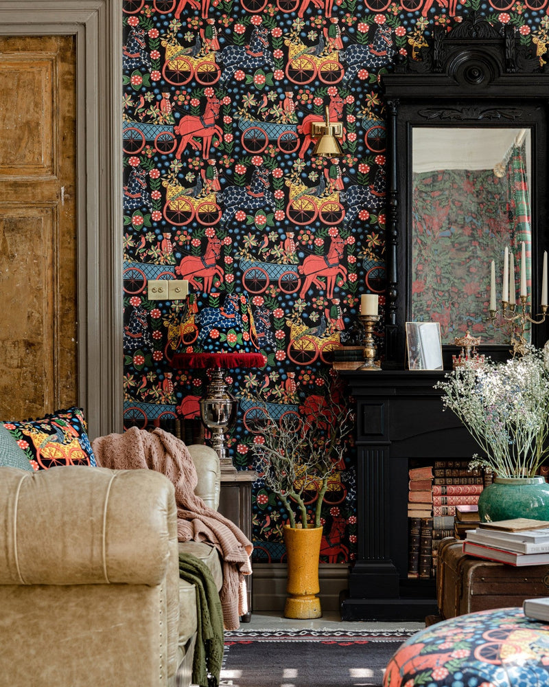 Mind The Gap - FASNACHT Anthracite Wallpaper - WP20678