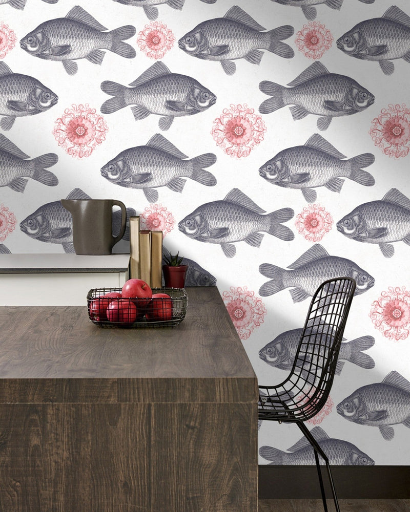 Mind The Gap - FISH Neutral Premium Wallpaper - WP20008