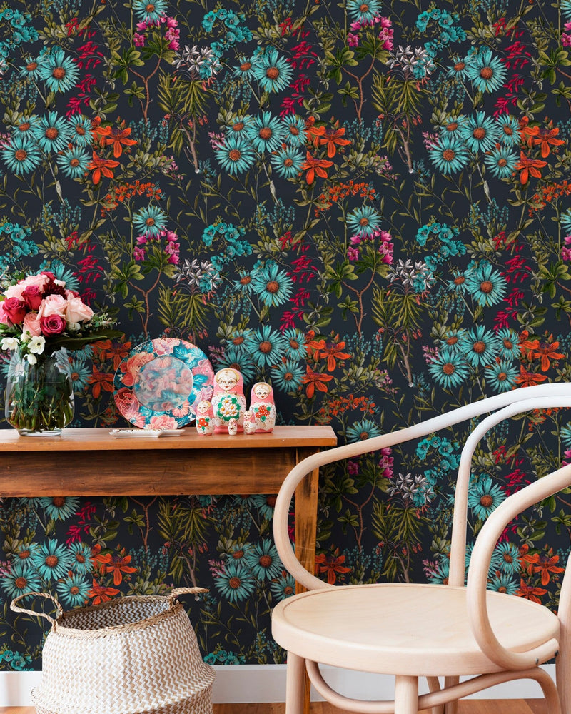 Mind The Gap - SUMMERISH Charcoal Wallpaper - WP20309