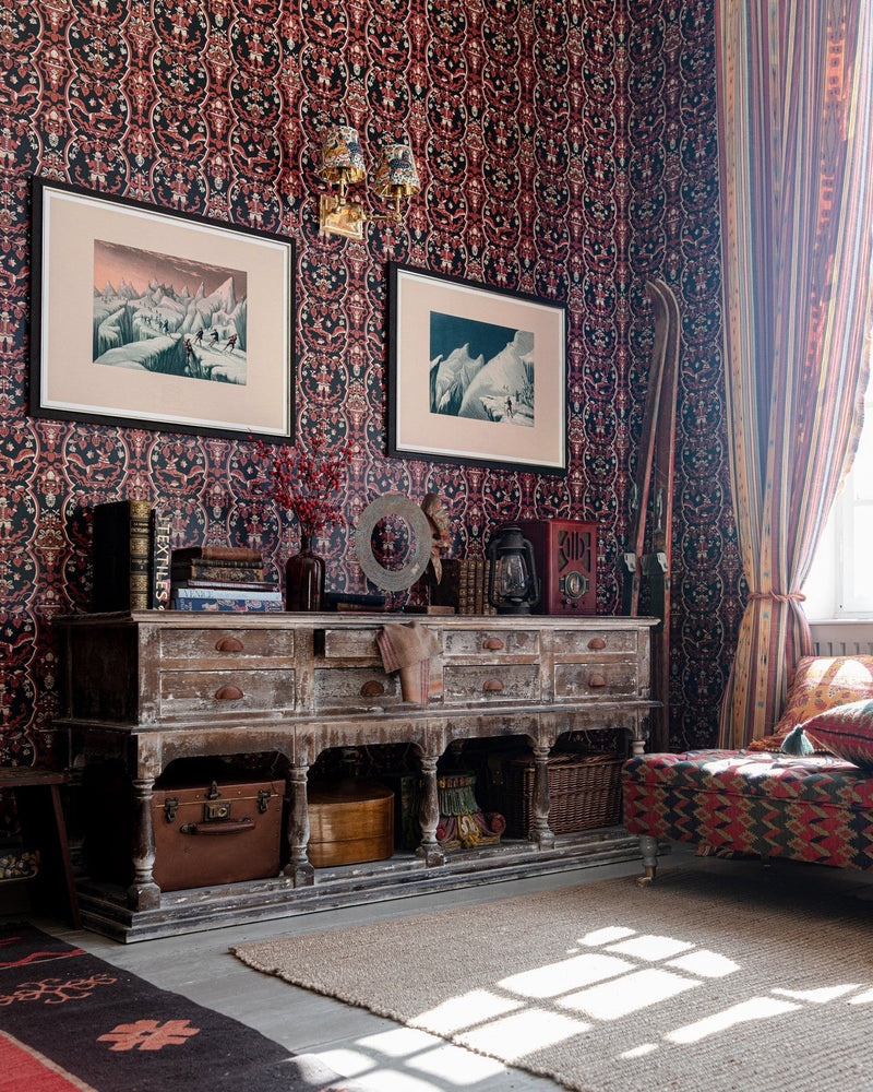 Mind The Gap - FLORICSOME Blueprint Wallpaper - WP30152