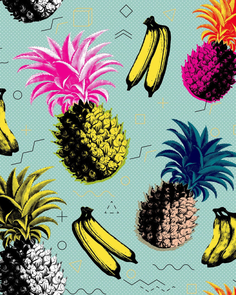 Mind The Gap - FLYING OBJECTS Blue Wallpaper - WP20375