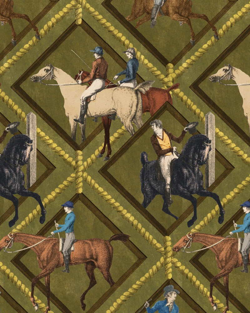 Mind The Gap - GYMKHANA Khaki Wallpaper - WP20638