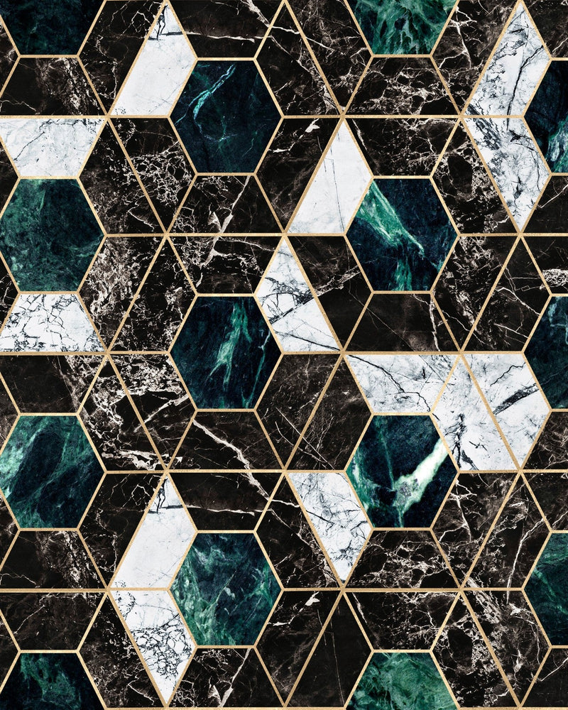 Mind The Gap - HEXA Onyx Metallic edition Wallpaper - WP20294