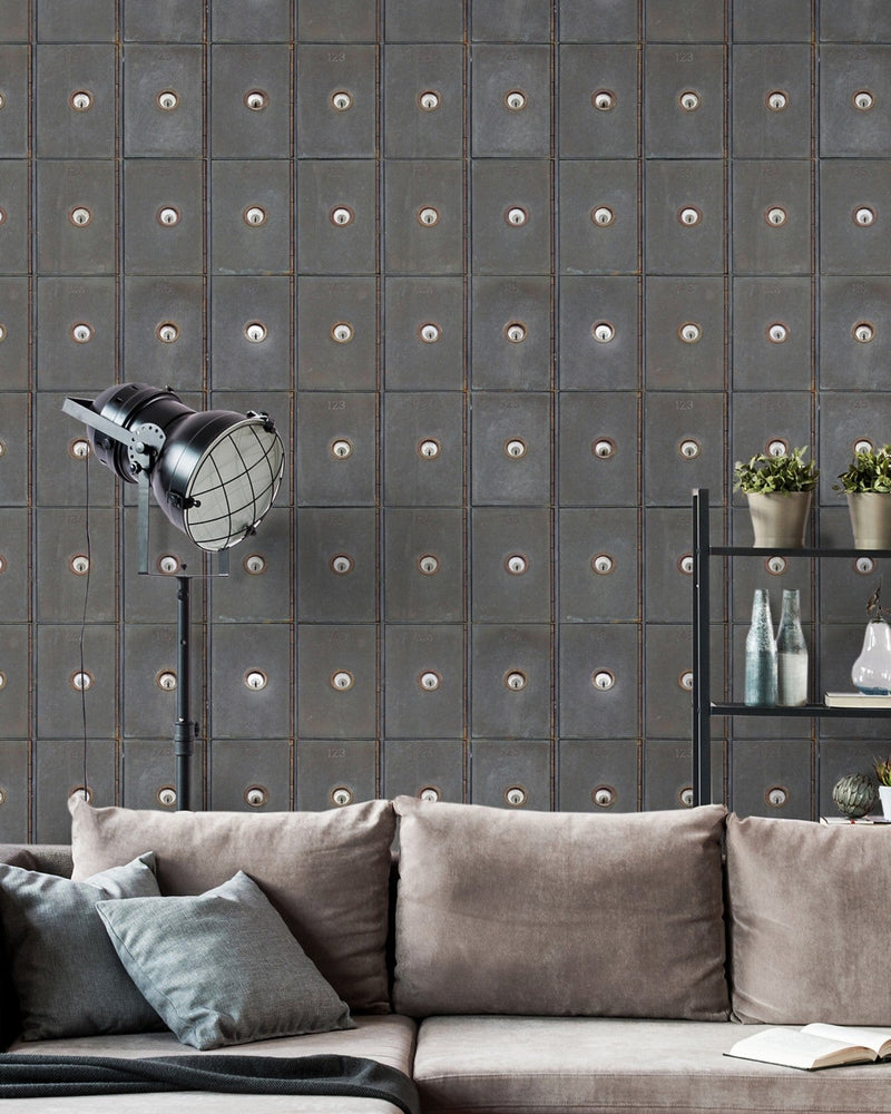 Mind The Gap - INDUSTRIAL CABINETS Tapet Premium - WP20113