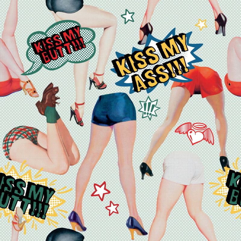 Mind The Gap - KISS MY ASS Wallpaper - WP20378