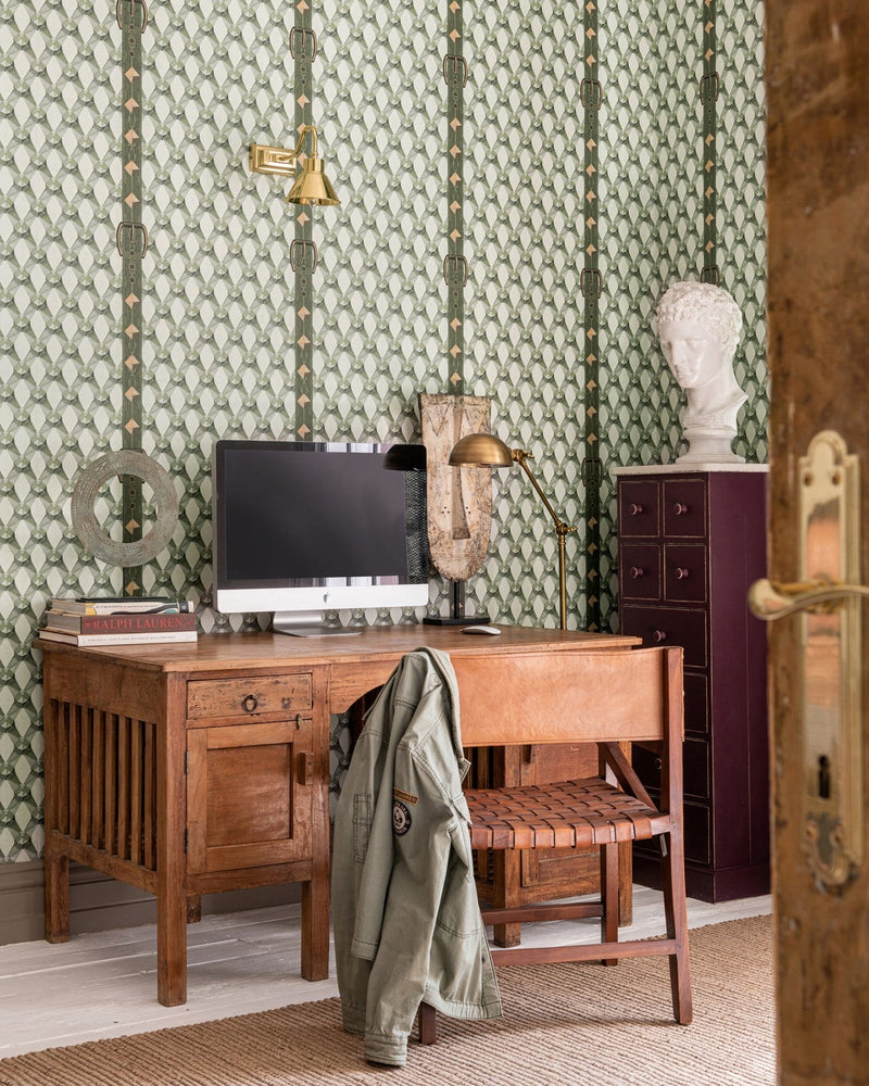 Mind The Gap - LUXURY DETAIL Bordeaux Wallpaper - WP30173