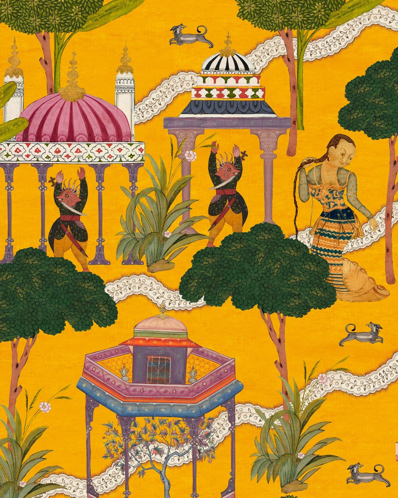 Mind The Gap - MAGHREB Turmeric Wallpaper - WP20760